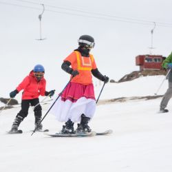 Laderas, en el cerro Perito Moreno, es el centro de esquí más joven de la Argentina. 