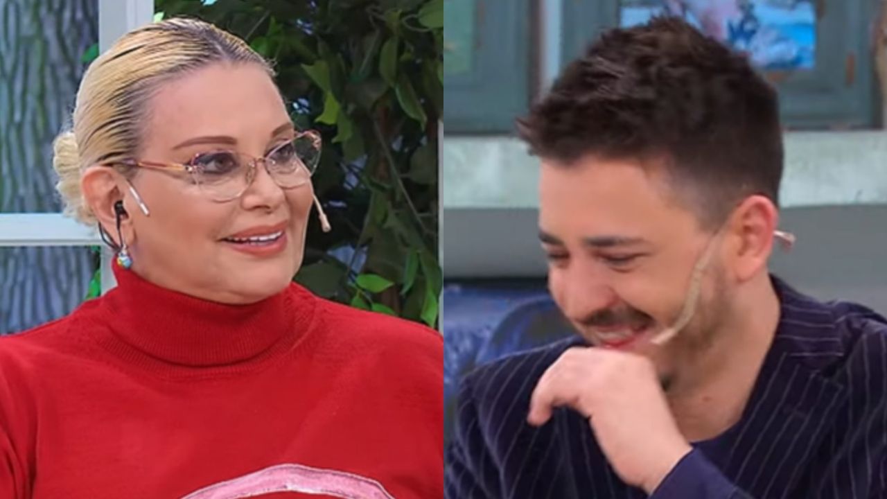 Carmen Barbieri y Pampito protagonizaron un pícaro blooper en vivo: 