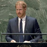 El príncipe Harry viajó a Nueva York y recordó a Lady Di en un discurso de la ONU