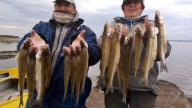 Del Venado, Cochicó, La Boca, Los Claveles y Barrancas, las lagunas que cierran este trabajo de relevamiento para tirar línea y buscar al pejerrey.