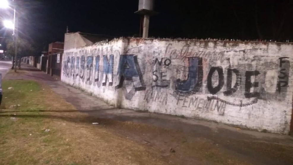 Pintadas Conurbano Cristina Fernández 20220720