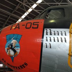 El Montañés, C-47 TA-05 de la Fuerza Aérea Argentina se exhibe en el Museo Nacional de Aeronáutica de Morón.