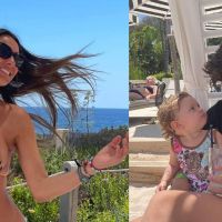 Pampita captó el tierno momento que vivieron Bautista Vicuña y Ana García Moritán