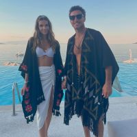Pico Mónaco y Diana Arnopoulos sorprendieron con excéntricos looks para su boda