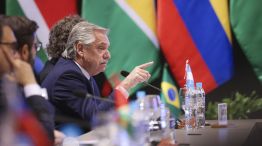El presidente Alberto Fernández instó hoy a sus pares del Mercosur a ponerse de acuerdo para trabajar juntos 20220721