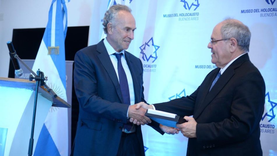 El Presidente de Yad Vashem estuvo en el Museo del Holocausto de Buenos Aires 20220721