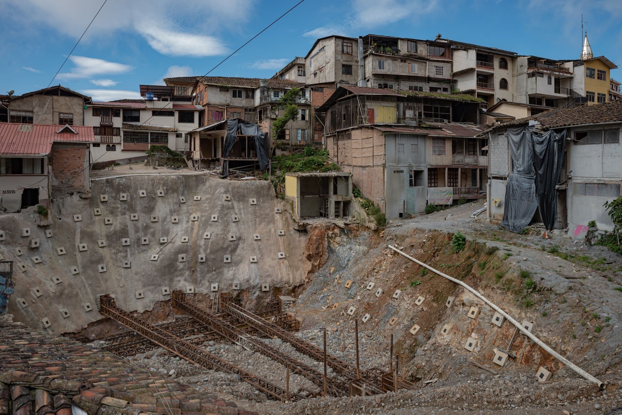 Sinkholes Are Swallowing Gold Town Carved Up by Miners