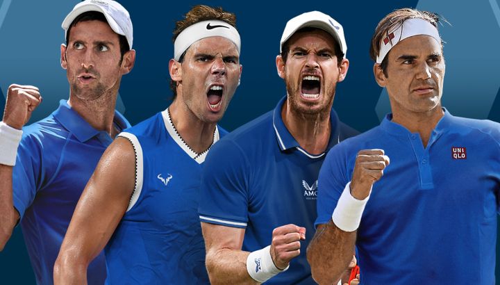 Novak Djokovic, Rafa Nadal, Roger Federer y Andy Murray integran el equipo europeo en la Copa Laver.