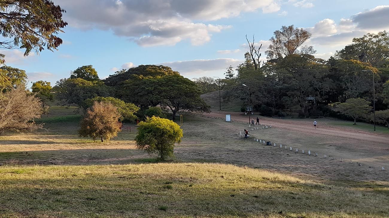 El parque del Castillo San Carlos, en Concordia