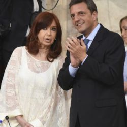 Sergio Massa junto a Cristina Kirchner | Foto:cedoc