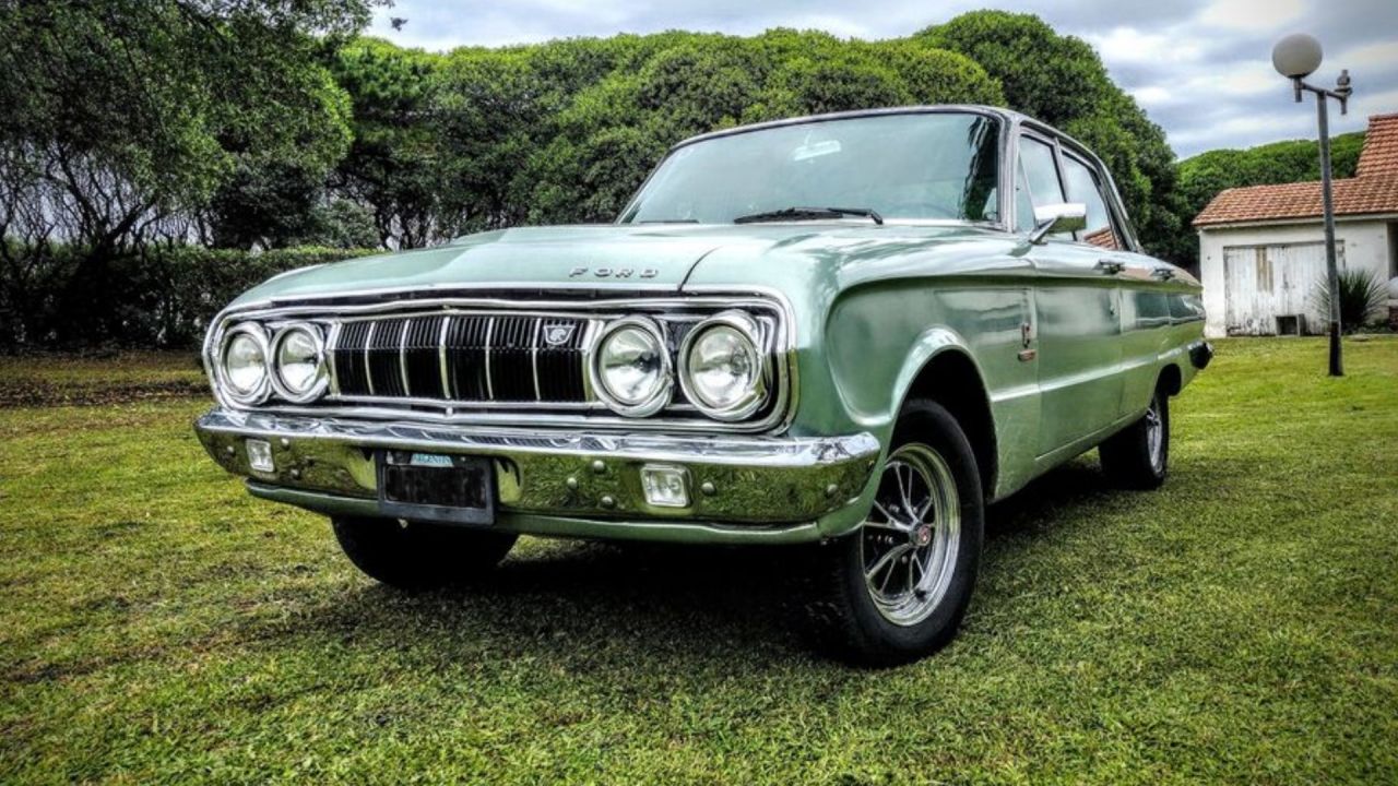 Conocé este Ford Falcon 1970 con 4.000 km Parabrisas