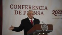 President Andres Manuel Lopez Obrador Holds Press Briefing 