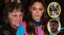 Alejandro y Tini Stoessel junto a Rodrigo De Paul