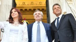 Alberto Fernández Cristina Kirchner Sergio Massa