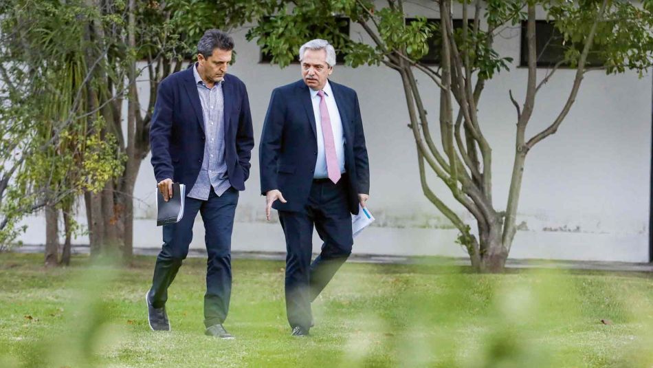 Sergio Massa y Alberto Fernández