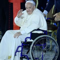 Papa Francisco en silla de ruedas | Foto:cedoc