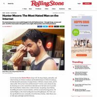 Quién es Hunter Moore, el hombre más odiado de Internet