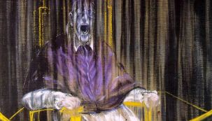 Estudio del retrato del Papa Inocencio X de Velázquez, de 1953, de Francis Bacon