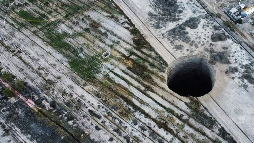 Enorme agujero se produjo en Chile de origen desconocido 20220802