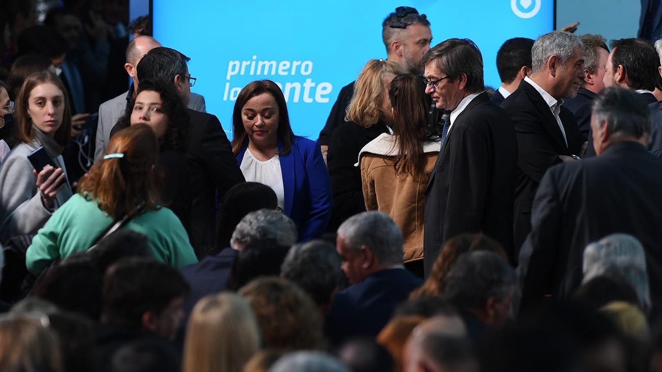 Cecilia Moreau, presidenta de la Cámara de Diputados.