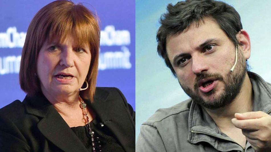 Patricia Bullrich y Juan Grabois, escrachados en la calle 20220803