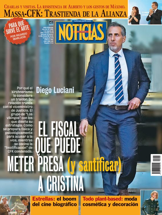 Tapa Nº 2380: Diego Luciani, el fiscal que puede meter presa (y santificar) a Cristina Kirchner | Foto:Pablo Temes