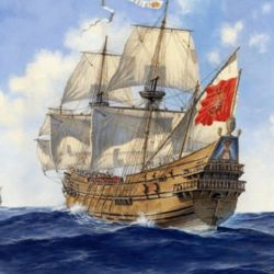 El galeón español Nuestra Señora de las Maravillas se hundió, el 4 de enero de 1656, a 70 kilómetros de la costa de la isla Little Bahama Bank