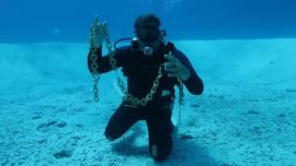 Las joyas fueron encontradas entre los escombros del Maravillas.