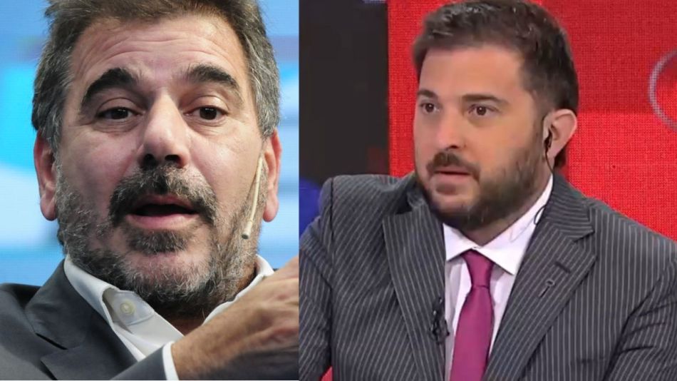 Cruce entre Diego Brancatelli y Cristian Ritondo