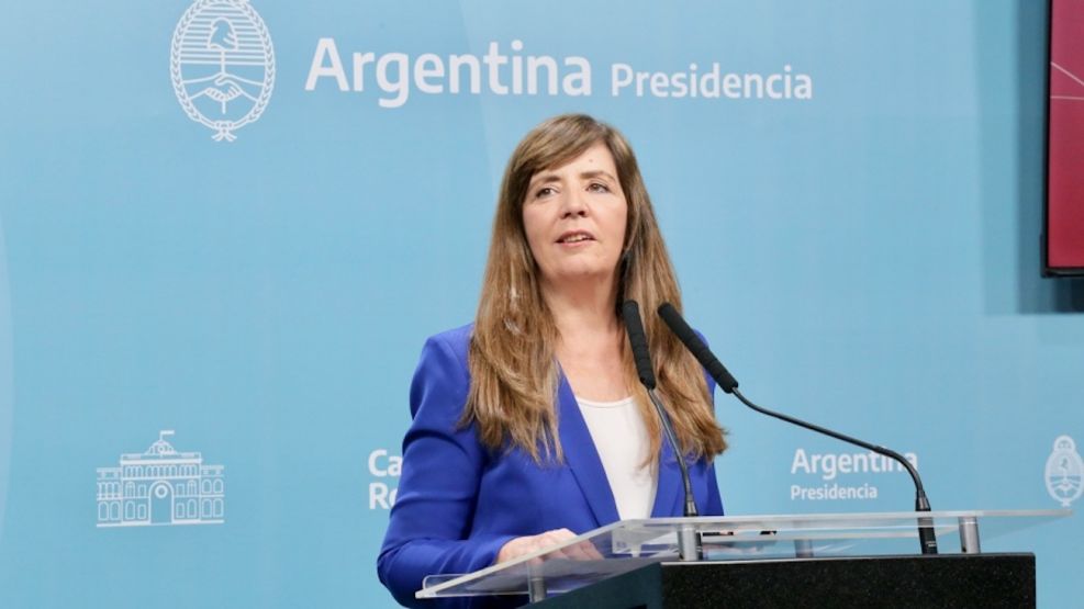 Portavoz presidencial Gabriela Cerruti