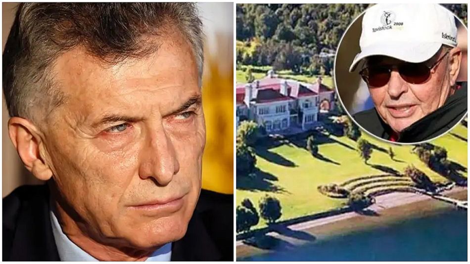 Mauricio Macri y su amigo Joe Lewis.