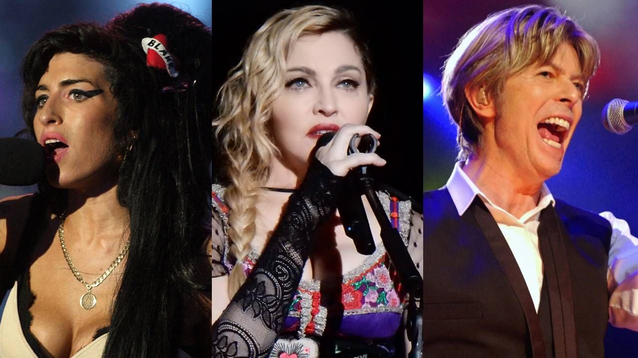 Amy Winehouse - Madonna - Bowie | Foto:CEDOC