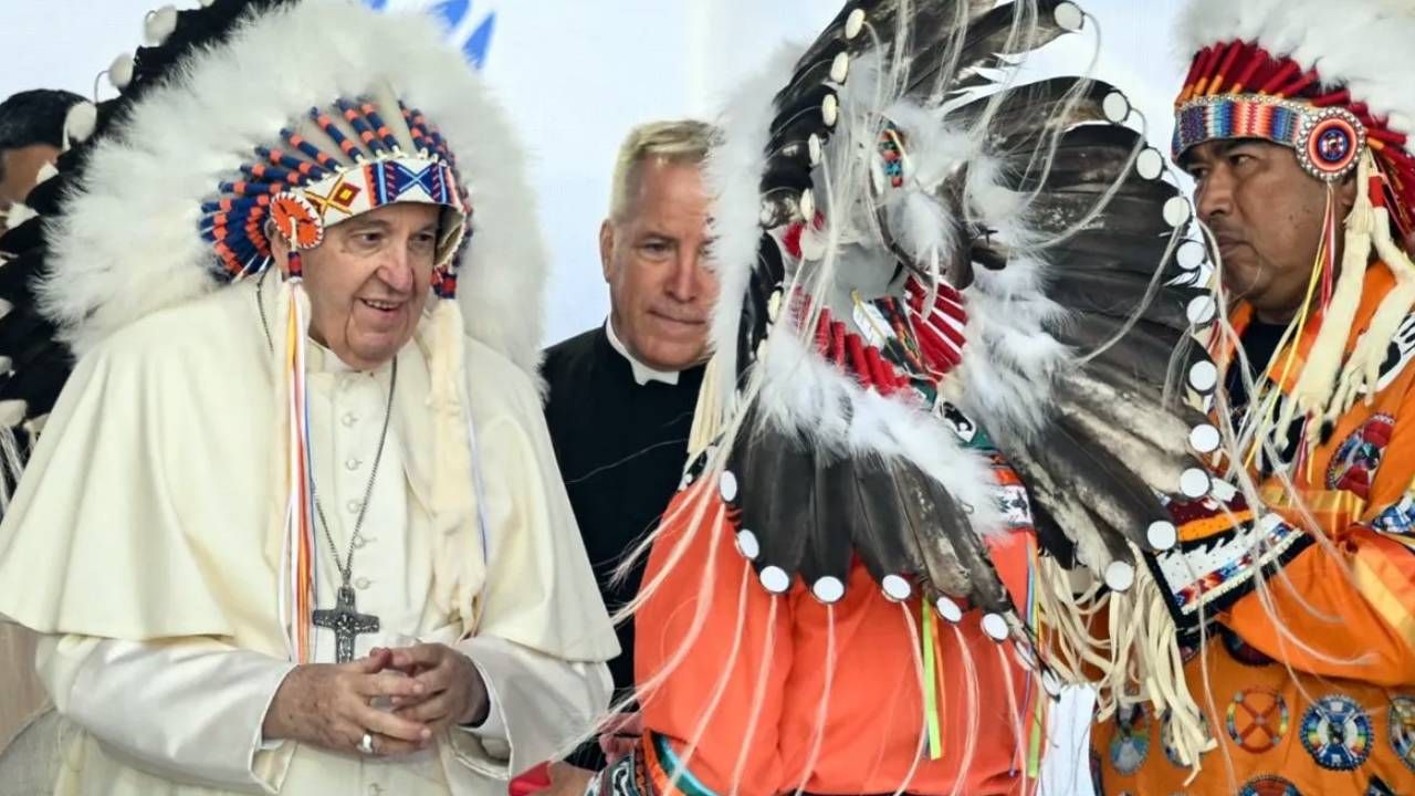 Papa Francisco en Canadá. | Foto:CEDOC