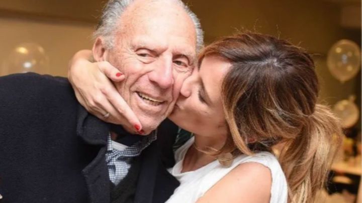 Paula Chaves despidió a su abuelo