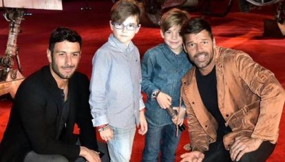 Matteo y Valentino tienen 14 años, así lucen los dos hijos mayores de Ricky Martin