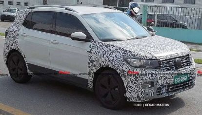 Ya circula el nuevo Volkswagen T-Cross con el restyling 2023