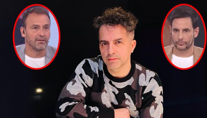 La reacción de Ángel de Brito al ver una foto retro junto a Adrián Pallares y Rodrigo Lussich: "Me admiran mucho, es lógico"