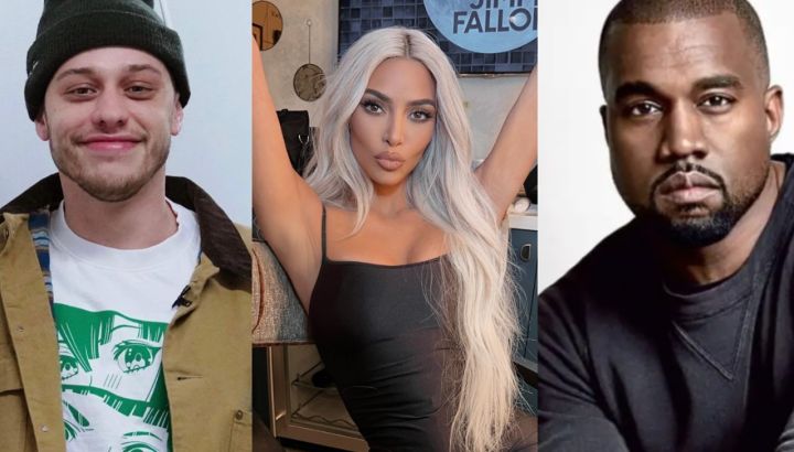 Kanye West se burló en redes sociales de la separación de Kim Kardashian y Pete Davidson
