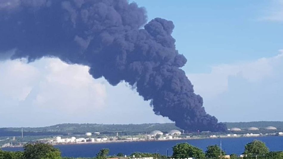 20220808 Explosión e incendio de tanqueros de combustible en Cuba