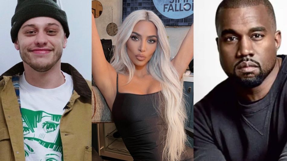 Kanye West se burló en redes sociales de la separación de Kim Kardashian y Pete Davidson  