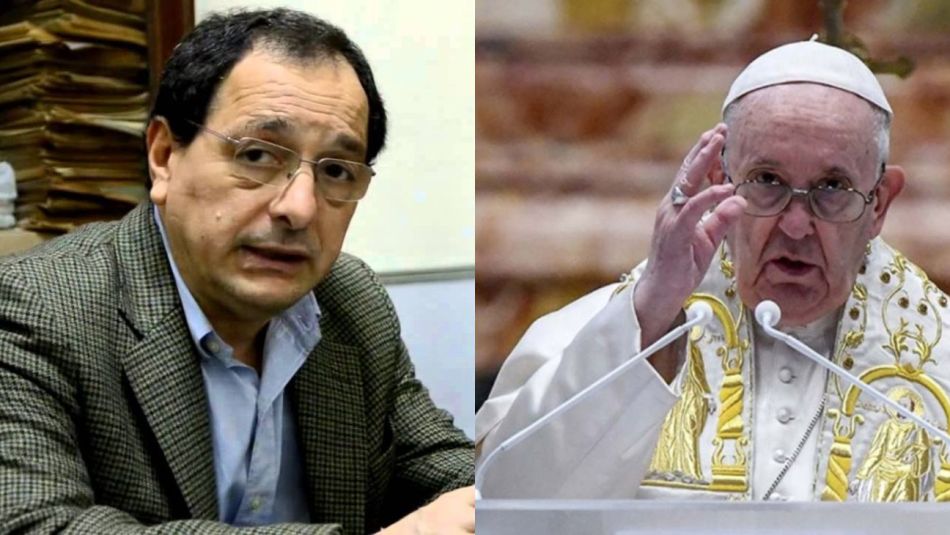 Sergio Rubin y Papa Francisco