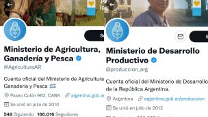 Producción y Agricultura siguen siendo ministerios en Twitter