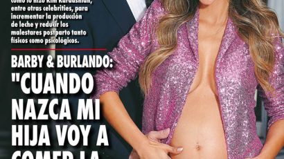 Barby Franco y Fernando Burlando: "Cuando nazca mi hija voy a comer la planceta"