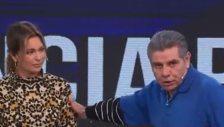 El viudo de Bergara Leumann incomodó a Karina Mazzocco en pleno aire de A la Tarde: "Correte un poquito" | Exitoina
