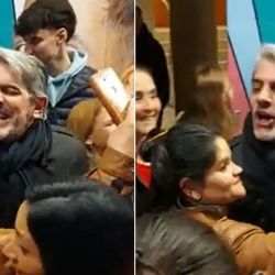 El actor atravesó un momento muy tenso a la salida del Multiteatro Comafi. | Foto:CEDOC