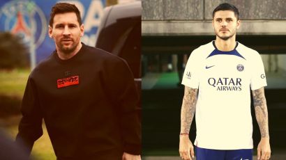 Lionel Messi y Mauro Icardi