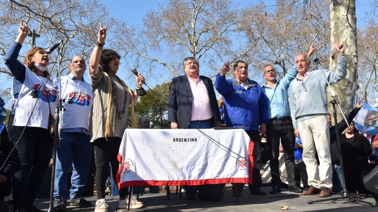 Las postales que dejó el acto kirchnerista en Parque Centenario.