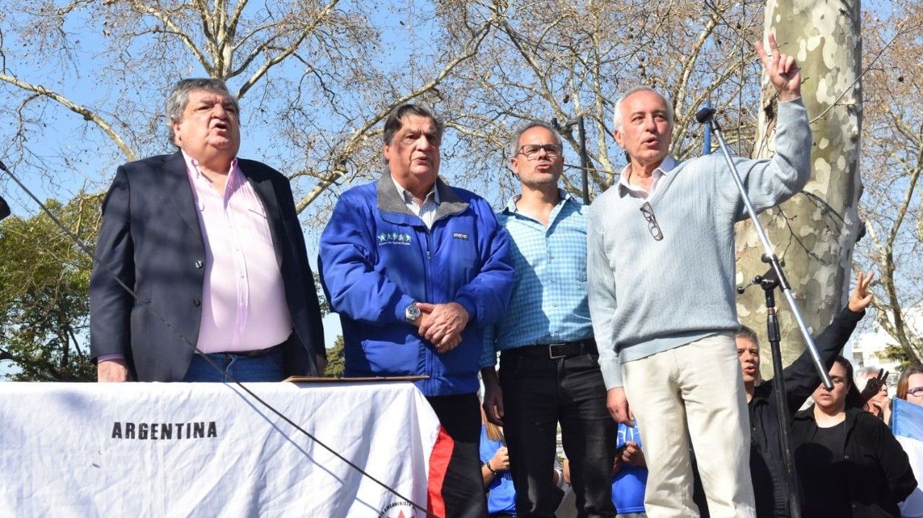 Las postales que dejó el acto kirchnerista en Parque Centenario.