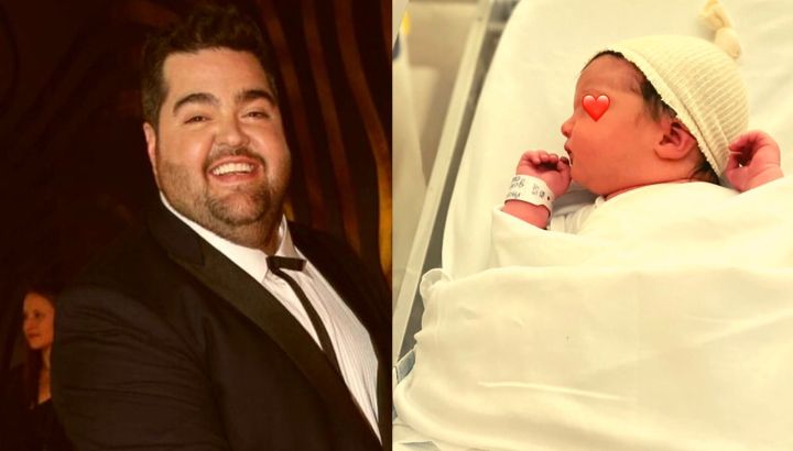 Darío Barassi mostró el nuevo look de su hija recién nacida: "Mi trapera"
