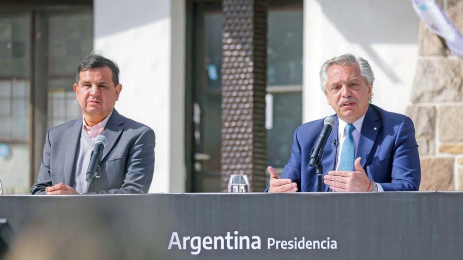Alberto Fernández estuvo el viernes en un acto de entrega de pensiones.